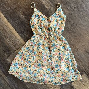 Pink Lily floral dress